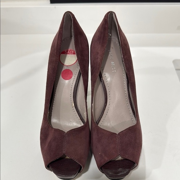 Nine West Shoes - Nine West Women's Peep Toe Heels - Brown